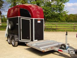 Van porte caleche bockmann duo avec sellerie