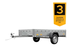 Remorque à timon fixe Unitrailer GARDEN TRAILER 264