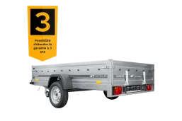 Remorque voiture simple essieu 264 x 150 EXPERT 2615 PTAC 500/750 kg